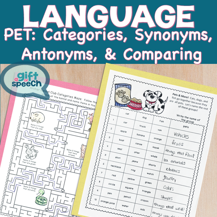 Ultimate Back-to-School Speech Therapy Bundle for K-6: Language and Pragmatics