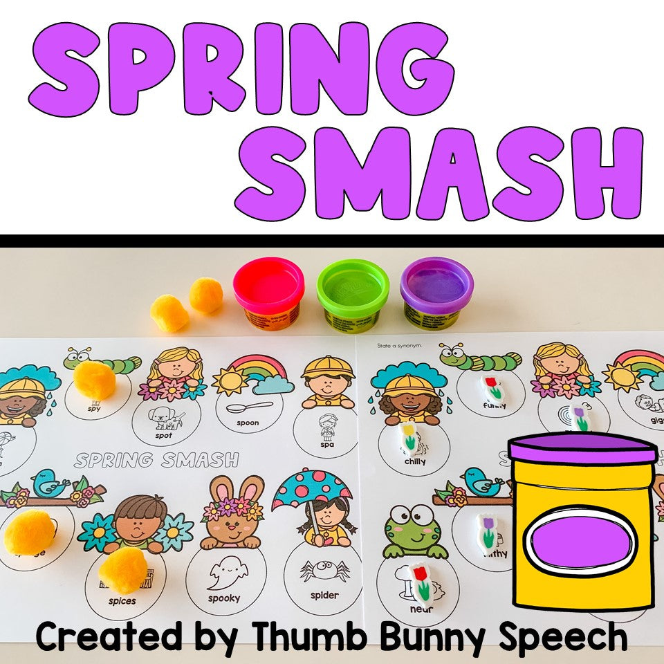 Ultimate Spring Speech Therapy Bundle: The Complete Bundle